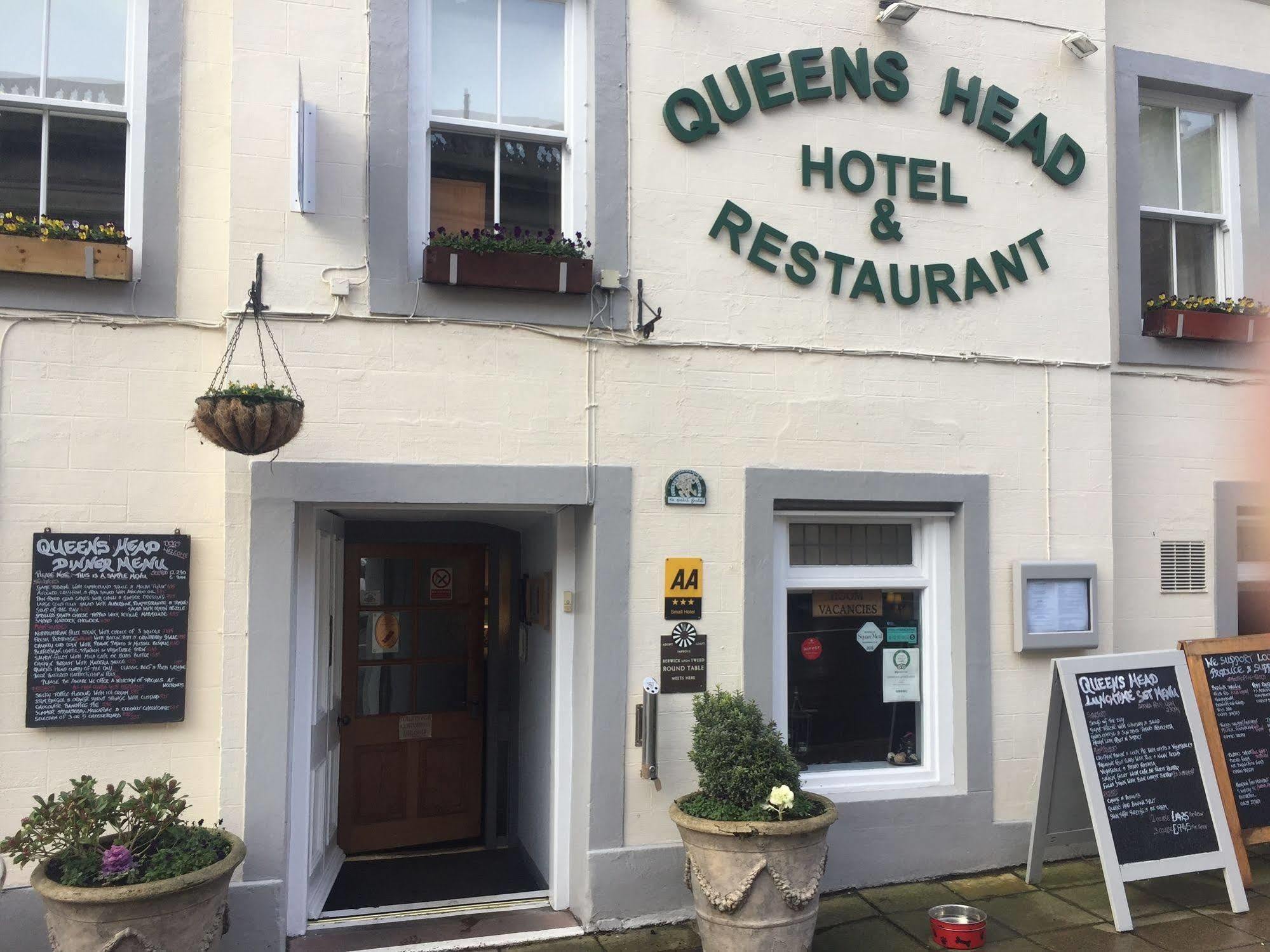 Queens Head Hotel Berwick Upon Tweed Exteriér fotografie